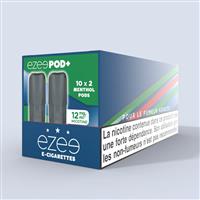 Ezee Pod+ Pods Menthol 12mg/ml - Paquet de 10