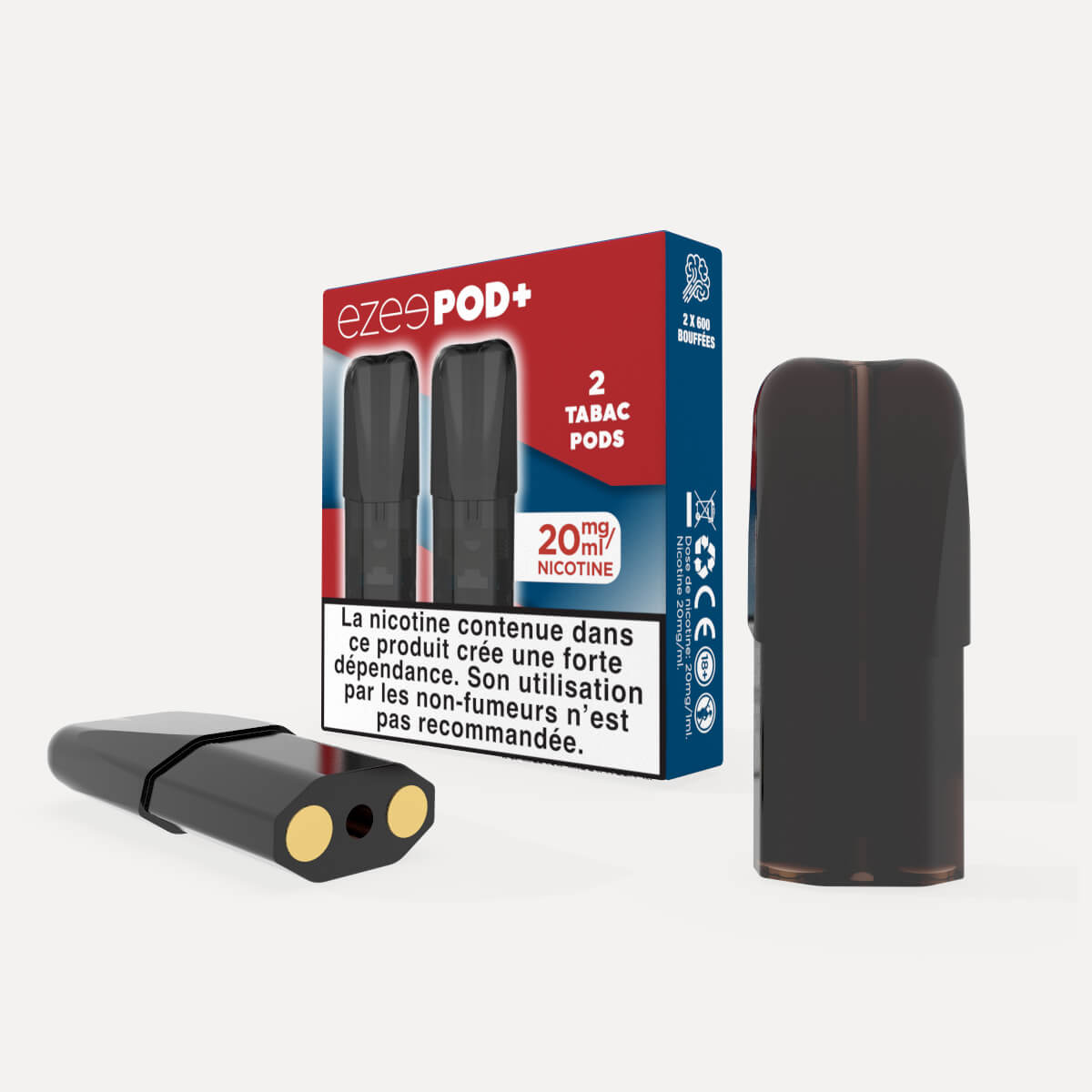 Ezee Pod+ Pods Tabac 20mg/ml