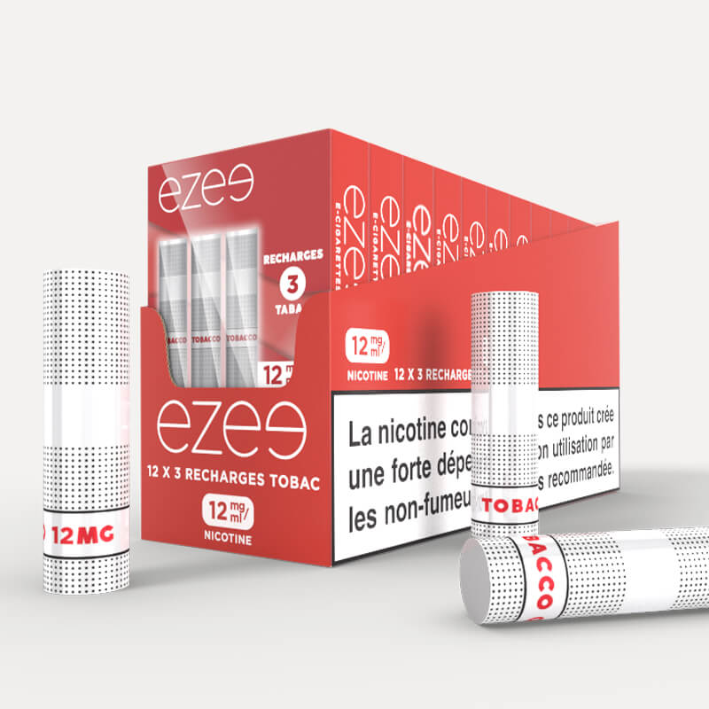 Ezee Cartouches Tabac 12 mg