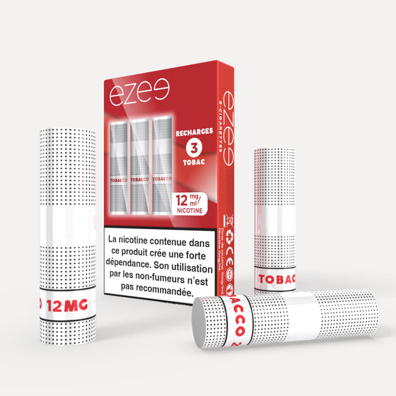 Ezee Cartouches Tabac 12 mg